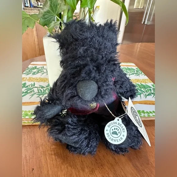 Vintage Boyds Bears Scotty Dog Scottish Terrier STEWART MACGREGOR 91400 Plush - Picture 2 of 6